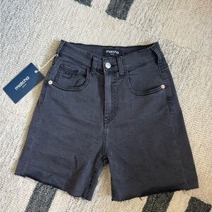 Matcha Women's Shorts High Rise - Grey